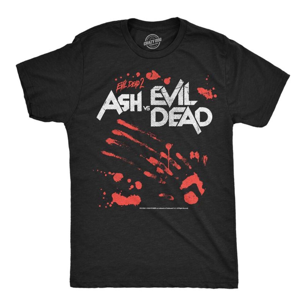 Mens Funny T Shirts Ash Vs Evil Dead Horror Movie Tee For Men